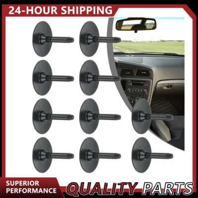 10X Side Skirt & Undertray Plastic Screws Fasteners Clips - For BMW 07147296886 - Image 1 of 4