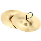Finger Cymbals, 1 Pcs 5.11 Diameter Copper Golden Tone
