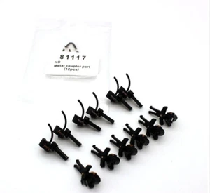 12pcs HO Scale 1:87 NEM 362 EU Style Couplers Short (7.11mm , .280 inch , 9/32") - Picture 1 of 7