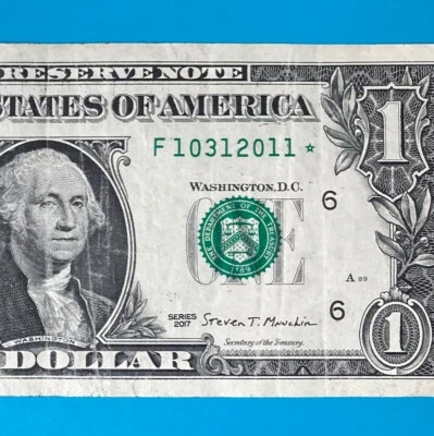 October 31, 2011 (F 10312011 *) BIRTHDAY Note $1 One Dollar Bill - Image 1 of 4