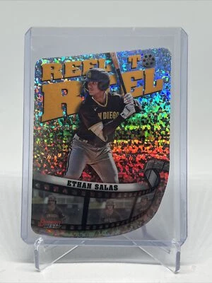 2023 Bowman's Best - Reel to Reel Die-Cuts Mini-Diamond #RR-24 Ethan Salas - Image 1 of 2