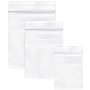 	300 Stk Druckverschlussbeutel 5×7/6×9/7×10cm Kleine Plastiktüten Baggies Tra... - Bild 1 von 9
