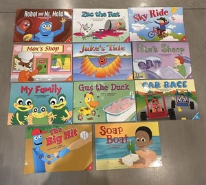 Lot Of 11 Paperback Children's Books - Learn To Read W/ Zac The Rat (B4) SU3 - Imagen 1 de 13