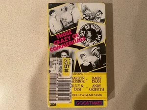 Those Crazy Ol’ Commercials (VHS, 1986) Marx Brothers, Marilyn Monroe - Sealed - Picture 1 of 5