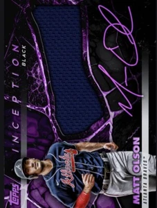 [DIGITAL] Topps Bunt - Matt Olson - Inception Black 23 S1 - Signature Relic - Picture 1 of 1