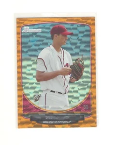 2013 Bowman Draft Draw Ward RC Orange Ice Parallel Nationals Rookie SSP #3/5 - Bild 1 von 2