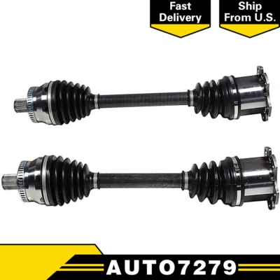 FRONT Driver & Passenger CV Axle For AUDI ALLROAD QUATTRO Automatic Transmission - Image 1 of 4