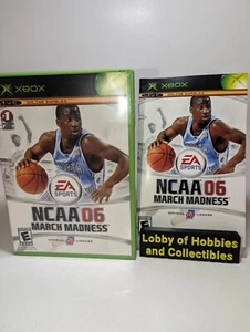 NCAA March Madness 06 (Microsoft Xbox, 2005) en caja disco completo probado como nuevo - Imagen 1 de 4