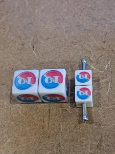BMX GT dice set of 4 Big And Small - Picture 1 of 4