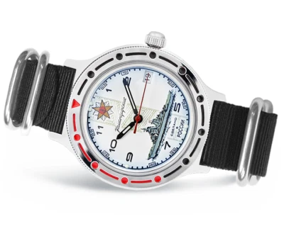 Reloj mecánico militar Vostok Komandirskie 921428 vendedor de EE. UU. Foto 1 de 4