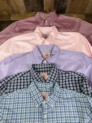EUC  Men’s J. Press  100% Egyptian Cotton Button Shirt Lot of 5 Size large - Image 1 of 4