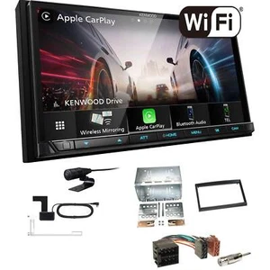 Kenwood Autoradio WiFi CarPlay Android Auto für Peugeot 307 2001-2009 in schwarz - Bild 1 von 6