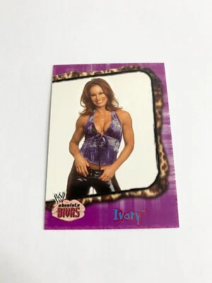 Ivory 2002 Fleer Absolute Divas WWE Card # 28 - Image 1 of 2