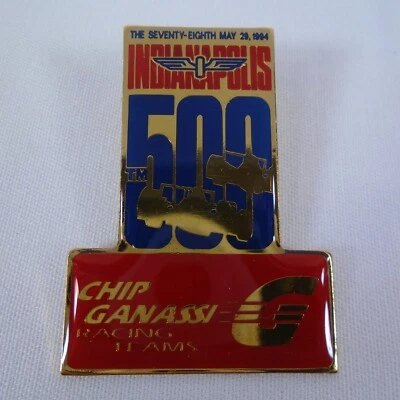 1994 Indianapolis 500 Event & Chip Ganassi Racing Team Collector Lapel Pin - Image 1 of 4