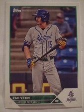 Zac Veen 2023 Topps Pro Debut