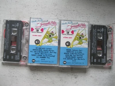 2 MC Kassetten FORMEL EINS - COOL FUN 1990 PET SHOP BOYS BLUE SYSTEM ENIGMA SAND - Bild 1 von 4