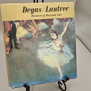 Degas/Lautrec: Painters of Parisian Life by Keith Roberts (1967-HC) 90 Color Pla - Picture 1 of 11