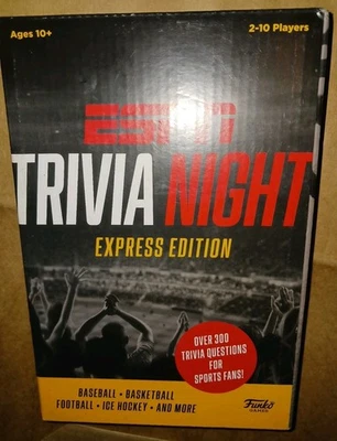 ESPN Trivia Night Express Edition/ Trivia Game. New - Image 1 of 4