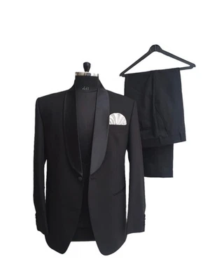 Regalo especial para él trajes diseñador boda fiesta ropa trajes (abrigo + pantalón + chaleco) Foto 1 de 4