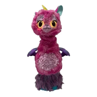 Hatchimals WOW Pink Llamacorn Interactive Toy Grows Up to 32” Tall 2019 - Image 1 of 4