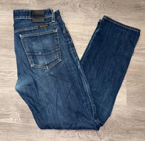 Civilianaire Men 33x30 Slim Straight Jeans Blue Japanese Selvedge Denim Made USA - Picture 1 of 16