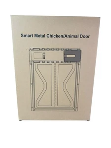 NUEVA Puerta Automática para Gallinero Alimentada por Energía Solar con Temporizador y Luz Impermeable - Imagen 1 de 8
