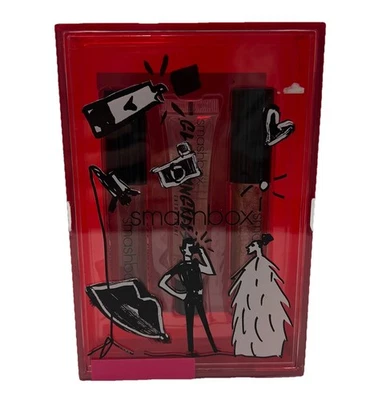 Smashbox Gloss Angeles Trio Set of 3 Hustle & Glow, Extra Shine, Celeb Sighting - Image 1 of 4