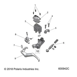 Polaris Stoplight Switch Kit, Genuine OEM Part 2207634, Qty 1 - Picture 1 of 1