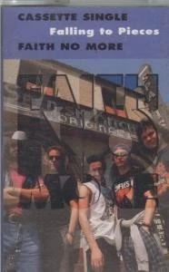 FAITH NO MORE FALLING TO PIECES CASSETTE 3 track cassette. plays same tracks bot - Изображение 1 из 2