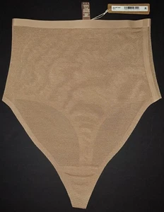 💕SKIMS High Waist Power Mesh Sheer Sculpt Shaper Tanga Shaping Nude SIENNA L - Bild 1 von 8