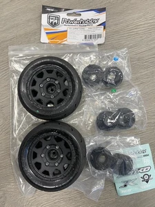 (OPEN#18) Powerhobby 1/10 2.8 ST Super Sonic Tires (2) with Removable Hex Wheels - Picture 1 of 4