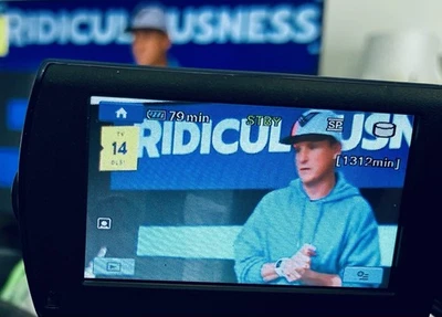 Sony DCR-SR47 Camcorder (Blue) - Internal 60GB  HDD Pro Duo Adapter USB Bundle - Image 1 of 4