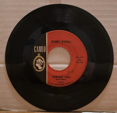 Bobby Rydell ‎– Forget Him / Love, Love Go Away - 1963 Cameo C-280 7" G+ - Image 1 of 2