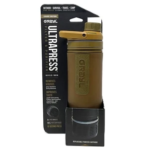 Botella purificadora de agua portátil GRAYL 16,9 OZ viaje senderismo camping filtro - Imagen 1 de 4