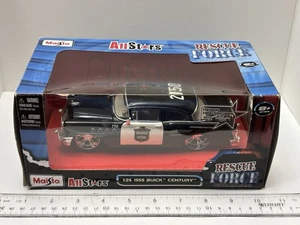 Maisto All Stars 1955 Buick Century Highway Patrol Rescue Force 1:26 Diecast ‘09 - Picture 1 of 14