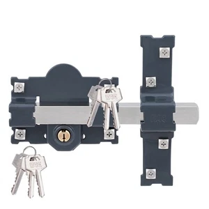 Cerrojo de seguridad Fac 101-l/105 Acero Gris oscuro 50 mm 105 mm - Imagen 1 de 1