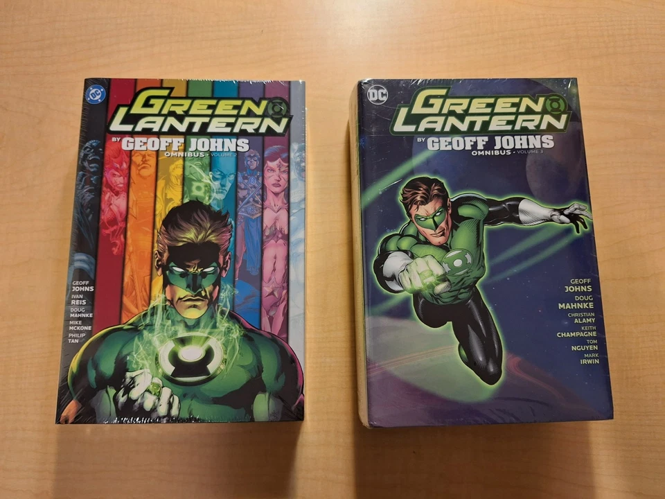 Green Lantern de Geoff Johns Omnibus Vol #2, #3 DC Comics Nuevo SELLADO Foto 1 de 4