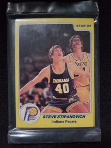 Set squadra bustina sigillata Star INDIANA PACERS 1983-84 - Foto 1 di 2