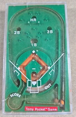 Vintage 1975 TOMY Pocket Game Baseball - Image 1 of 2