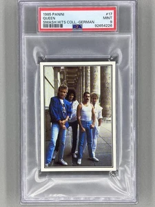 1985 Panini #17 Queen (German) Smash Hits Collection PSA 9 - Pop 2 (Music) - Picture 1 of 2