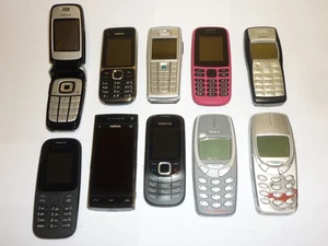 Restposten 10 gemischte Nokia Handys ungetestet verschiedene Modelle - Bild 1 von 6