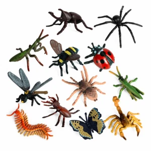 12pcs Simulation Insect Animal Set Action Figure Model Ornament Educational Toys - Picture 1 of 1