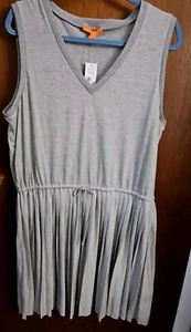 NWT Joe Fresh Black Sleeveless Dress Size XL Cotton Blend - Picture 1 of 3