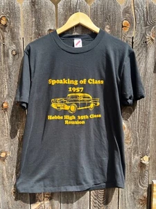 Vintage Large Hobbs New Mexico Classic Car 35th Reunion Shirt Bel Air Jerzees  - Bild 1 von 5