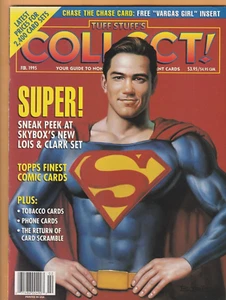 Tuff Stuff's Collect! vol.2 #12 - luty 1995 - Karty niesportowe - Lois and Clark - Zdjęcie 1 z 1