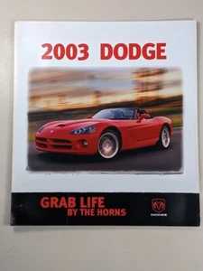2003 Dodge Foldout Sales Brochure Trucks Viper Intrepid Stratus Neon Caravan - Picture 1 of 3