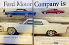 Magazine Advertisement 1965 Ford Galaxie 500 LTD & Mercury Park Lane