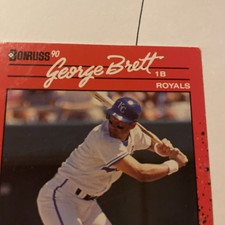 George Brett 1990 DONRUSS #144 Kansas City Royals