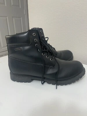 Botas negras Dexter para hombre talla 13W resistentes al deslizamiento al aceite impermeables Foto 1 de 4