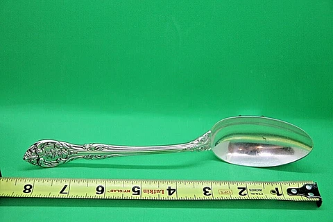 Gorham King Edward Tablespoon/Serving Spoon 8 3/8 in. 78G Cover